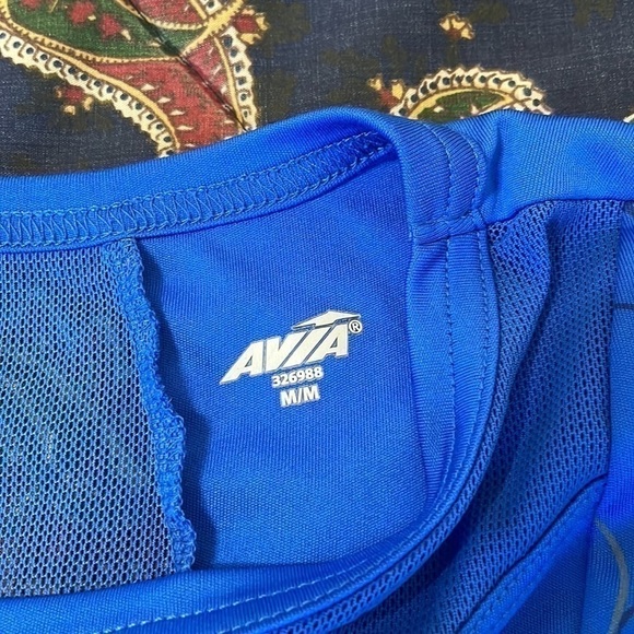 Avia Athletic Tee Blue Size Medium - Picture 2 of 6